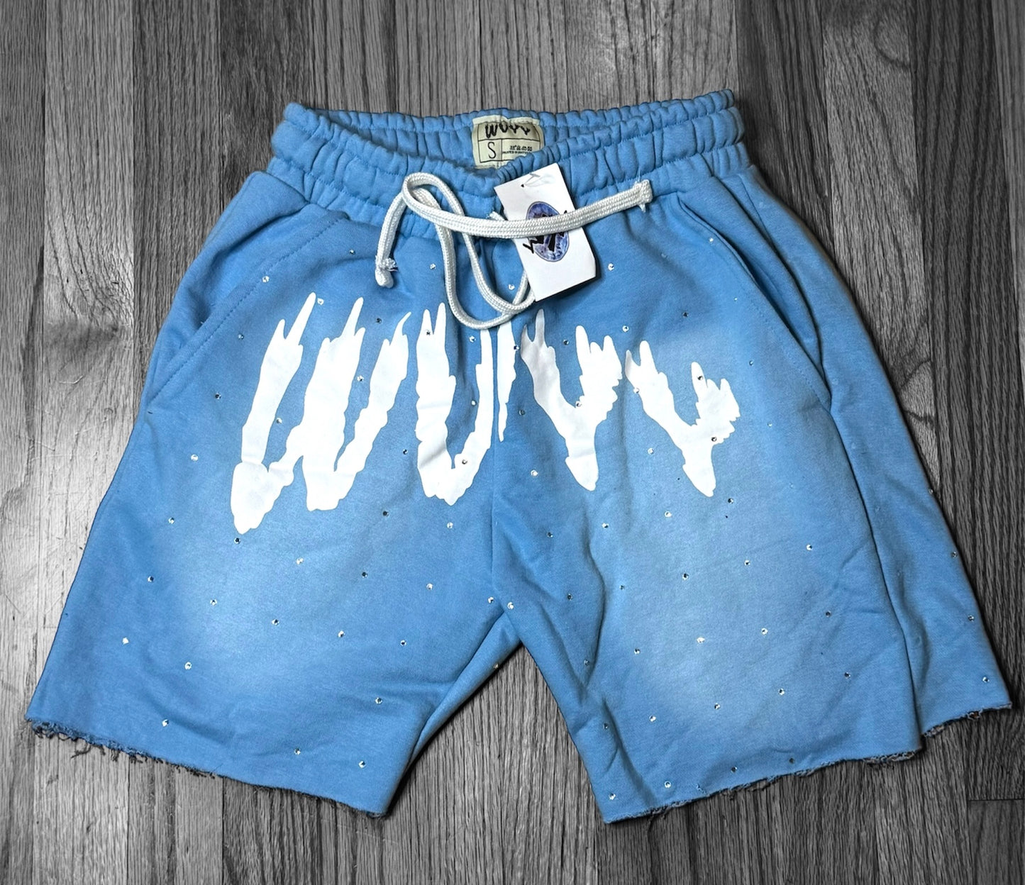 WVYY Rhinestone Shorts